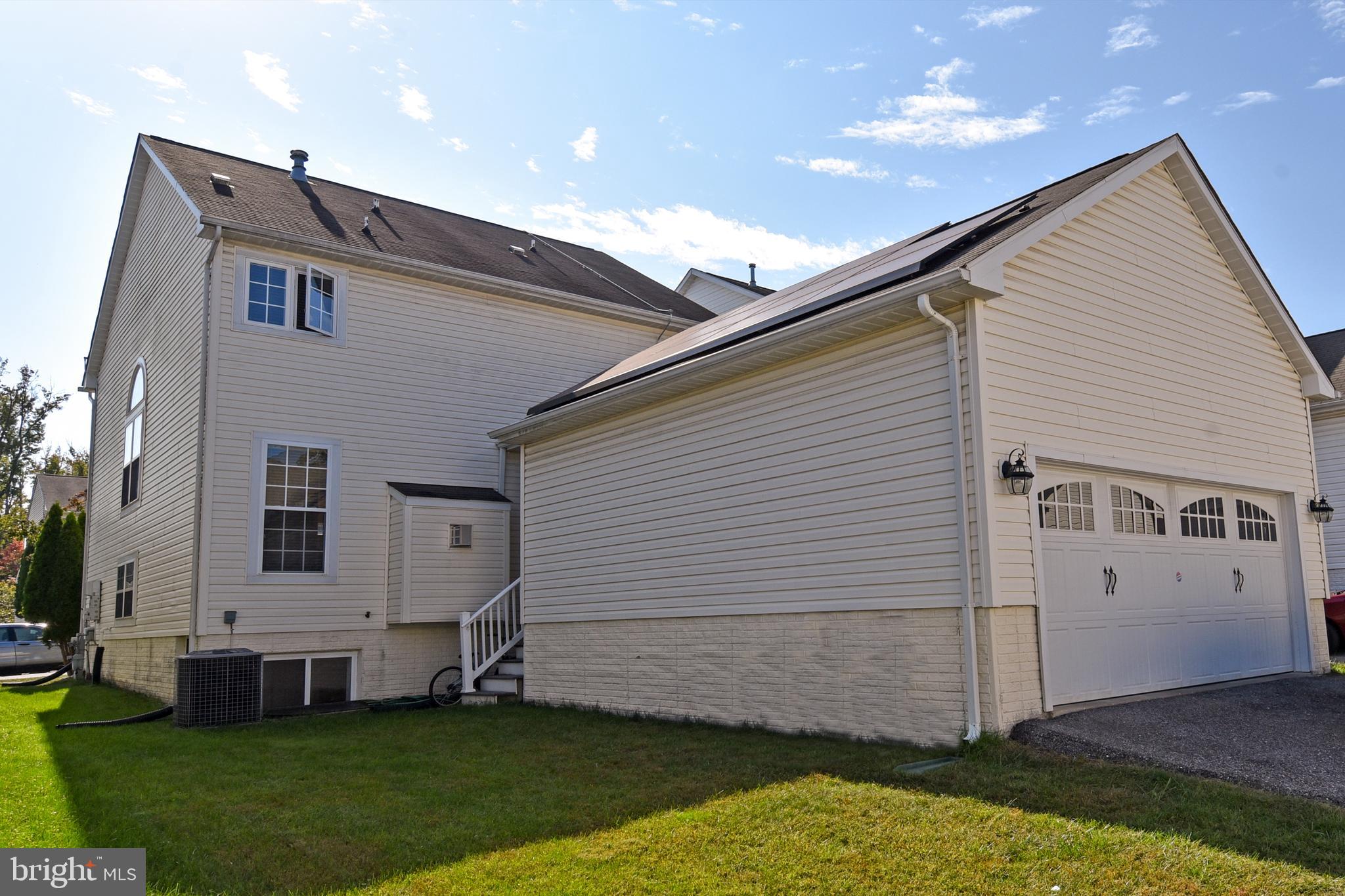 7828 Callington Way Hanover, MD 21076 - Photo 41 of 41 EXTERIOR REAR 2 CAR CARAGE & DRIVEWAY