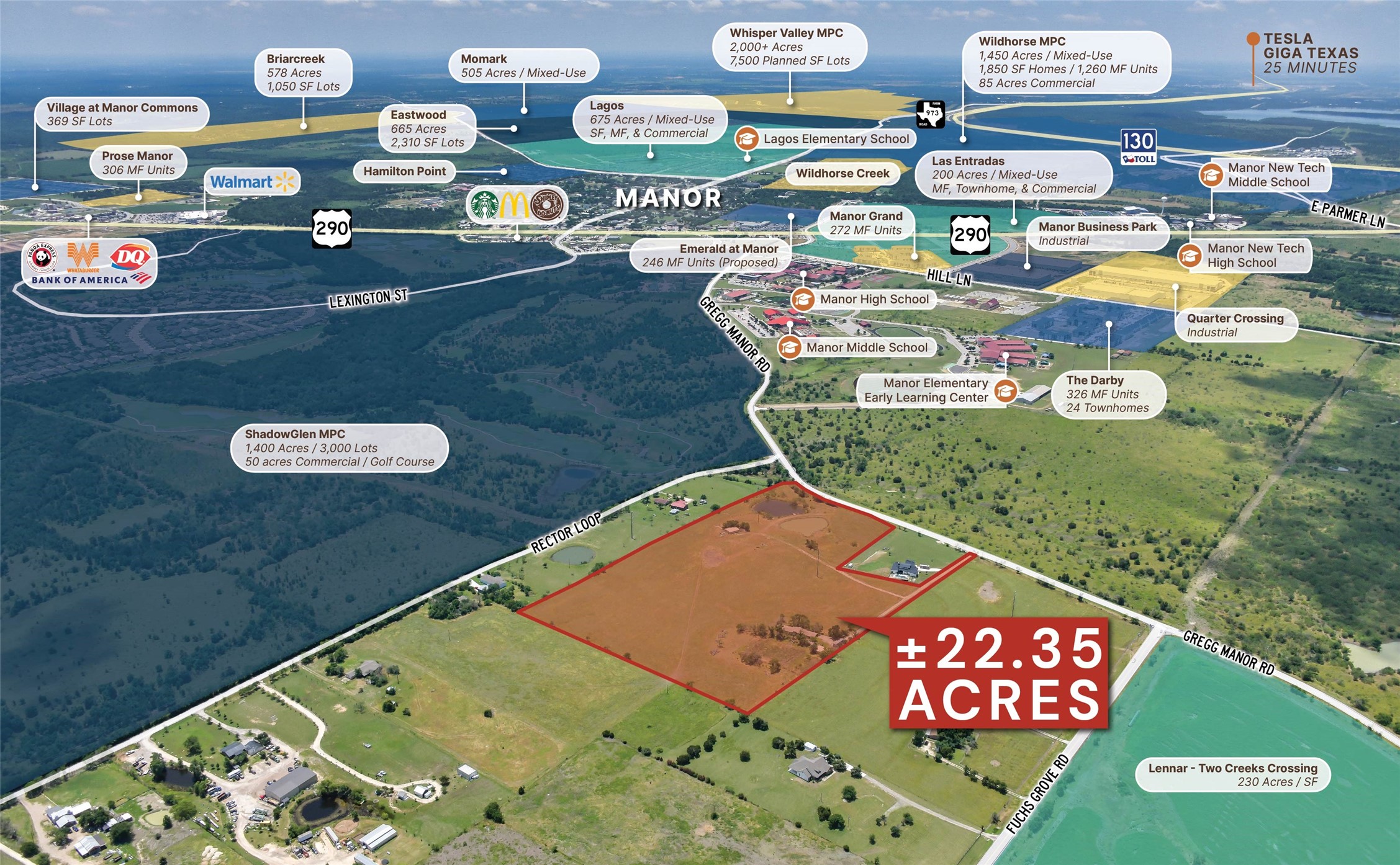 13245 Gregg Manor Road Manor, TX 78653 - Photo 2 of 12 view of a wooden floor