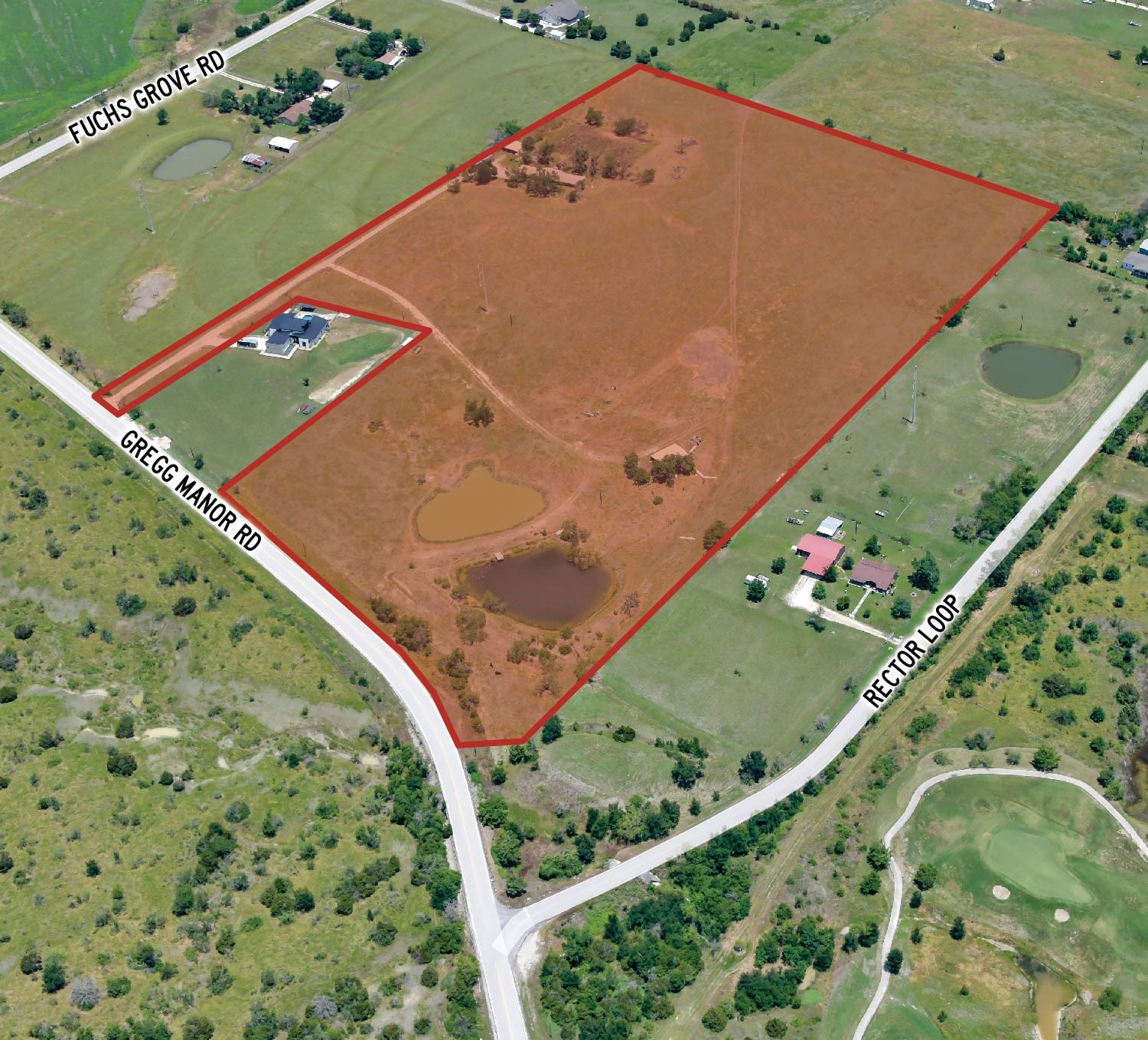 13245 Gregg Manor Road Manor, TX 78653 - Photo 3 of 12 an aerial view of a pool