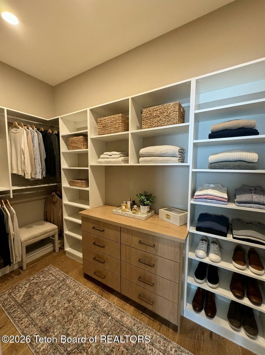 5727 Forest Ridge Road Victor, ID 83455 - Photo 13 of 76 Master Closet - Virtual Staging