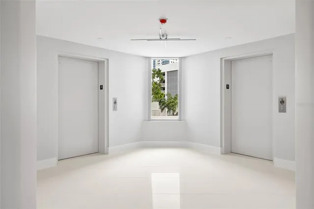 a view of an empty room with window