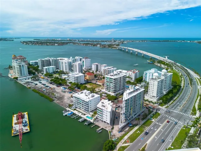 a view of a city from a terrace