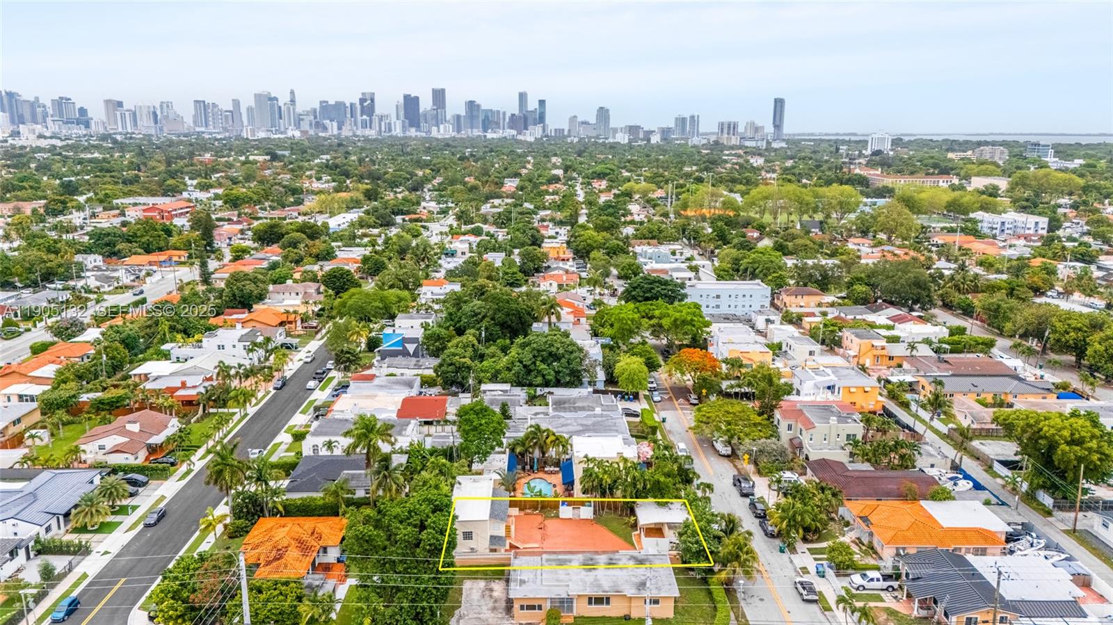 2385 Southwest 17th Street Miami, FL 33145 - Photo 22 of 28 an aerial view of city