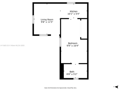 a picture of a bench in a white building