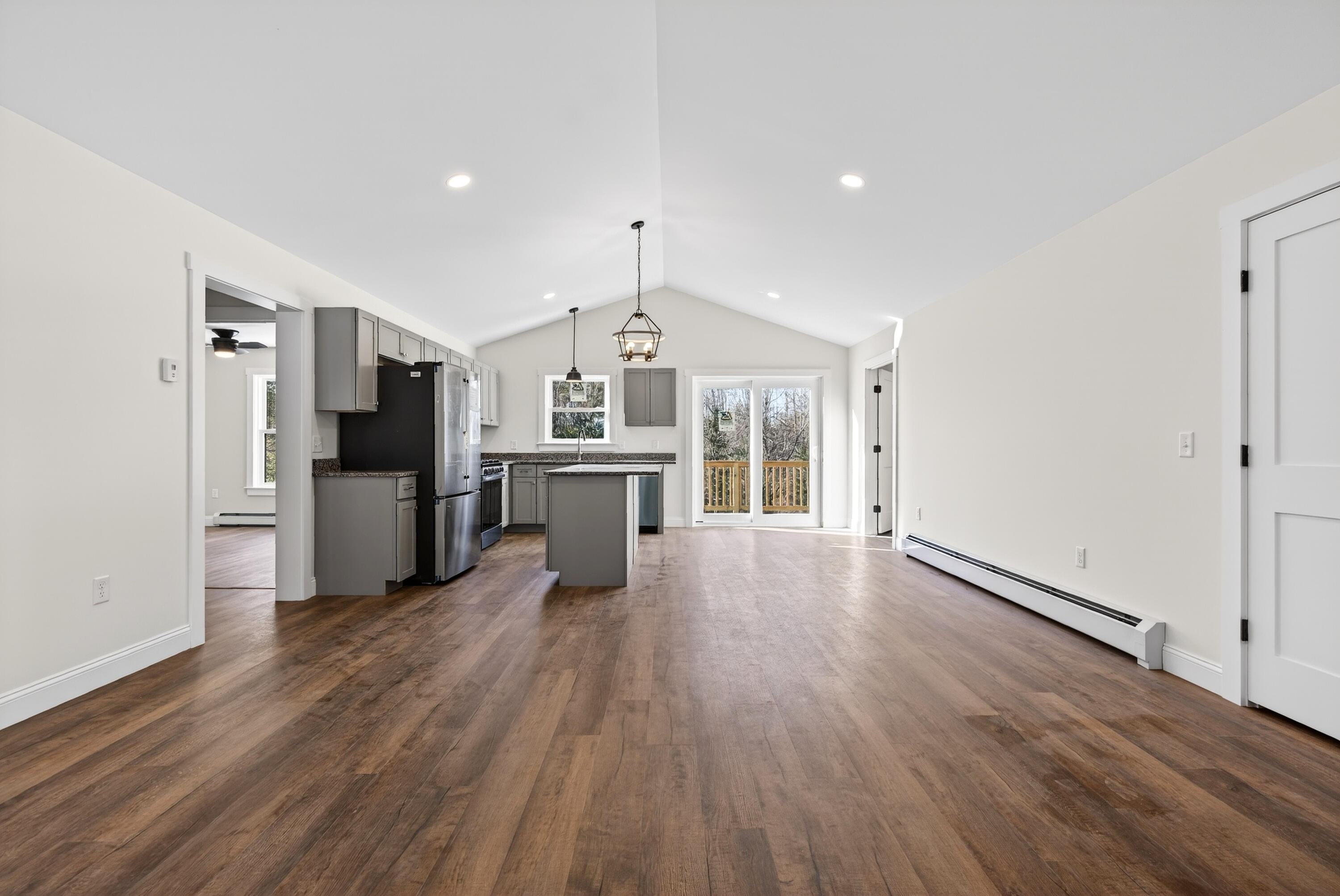 31 Powhatan Road Otisfield, ME 04270 - Photo 22 of 43 Living room/kitchen
