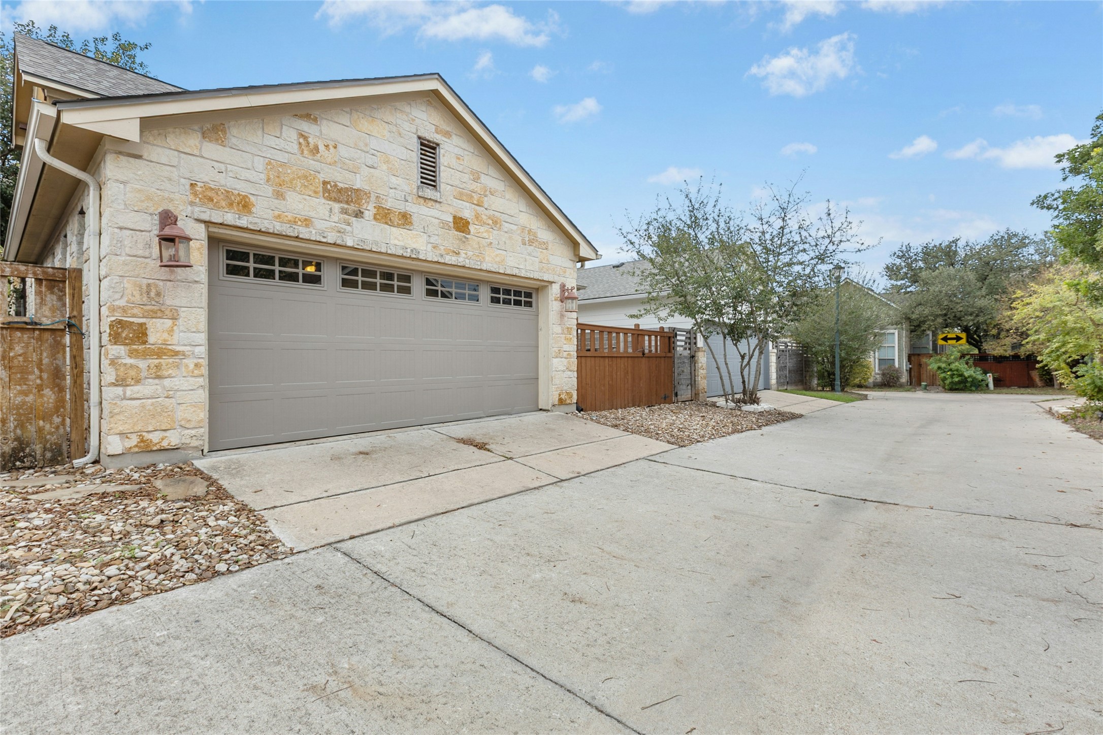 1912 Antone Street Austin, TX 78723 - Photo 32 of 38 Garage entrance at rear of home.