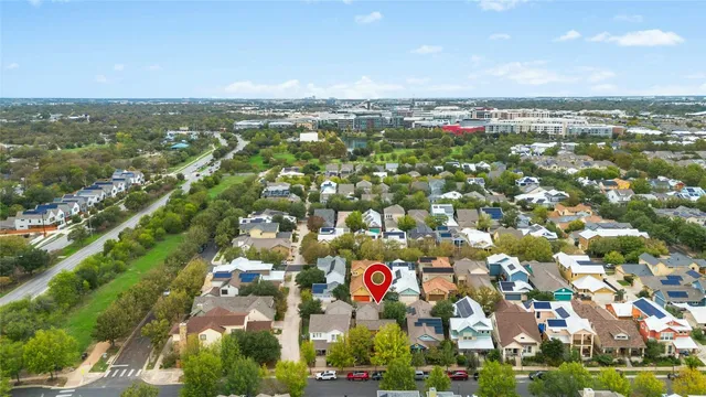 a view of city and mountain