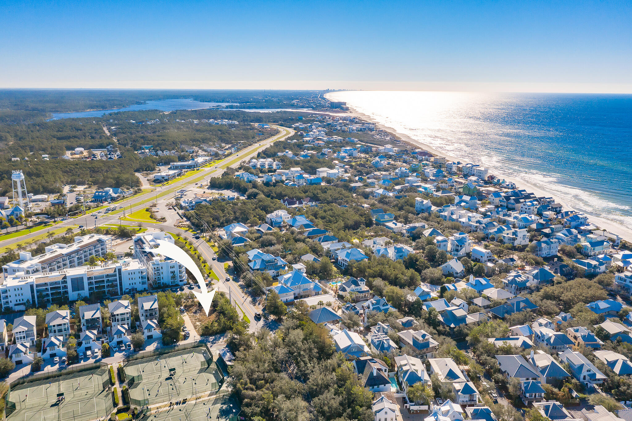 30a Inlet Beach Inlet Beach, FL 32461 - Photo 15 of 30 a view of a city with tall buildings