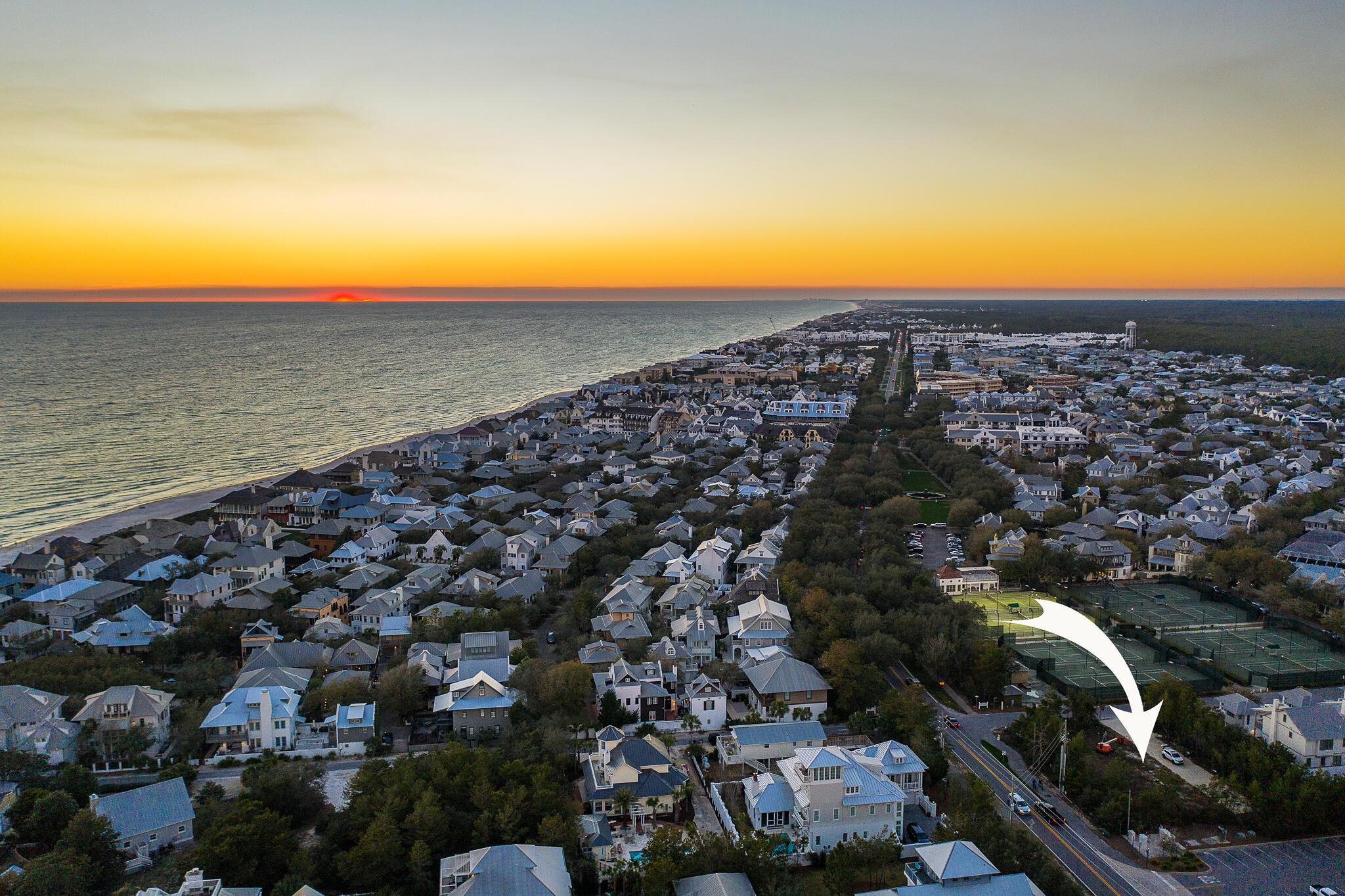 30a Inlet Beach Inlet Beach, FL 32461 - Photo 23 of 30 an aerial view of residential building and ocean