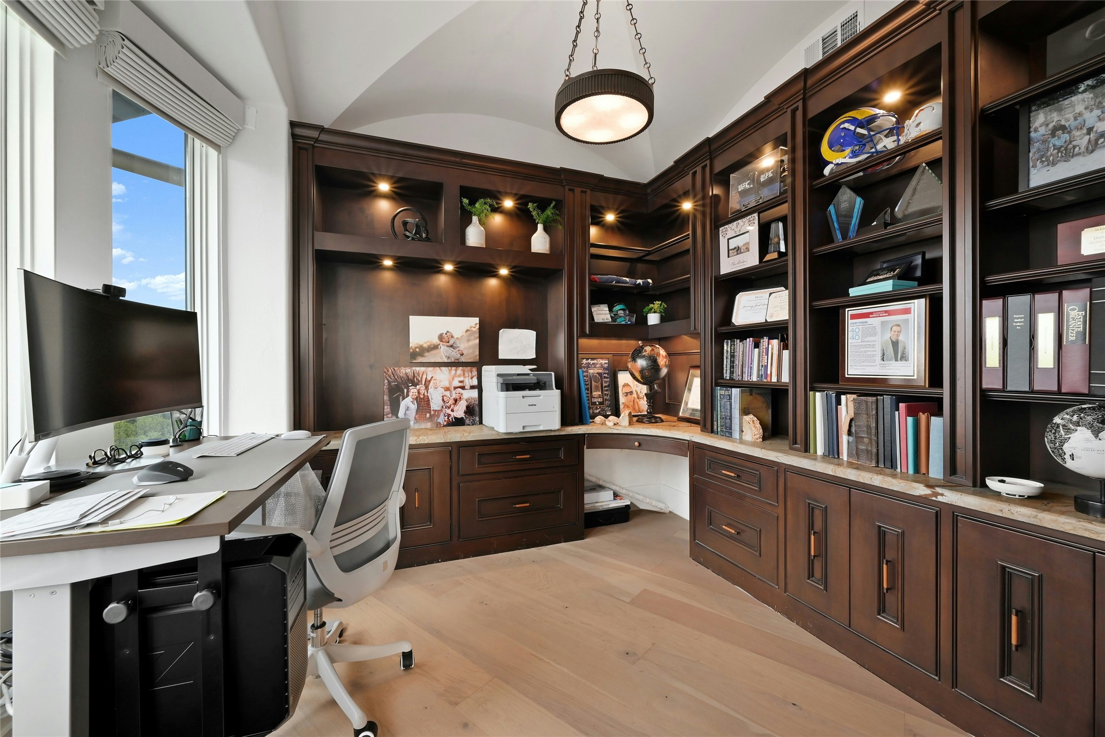 16012 Canard Circle Austin, TX 78734 - Photo 15 of 37 a room with furniture and a flat screen tv