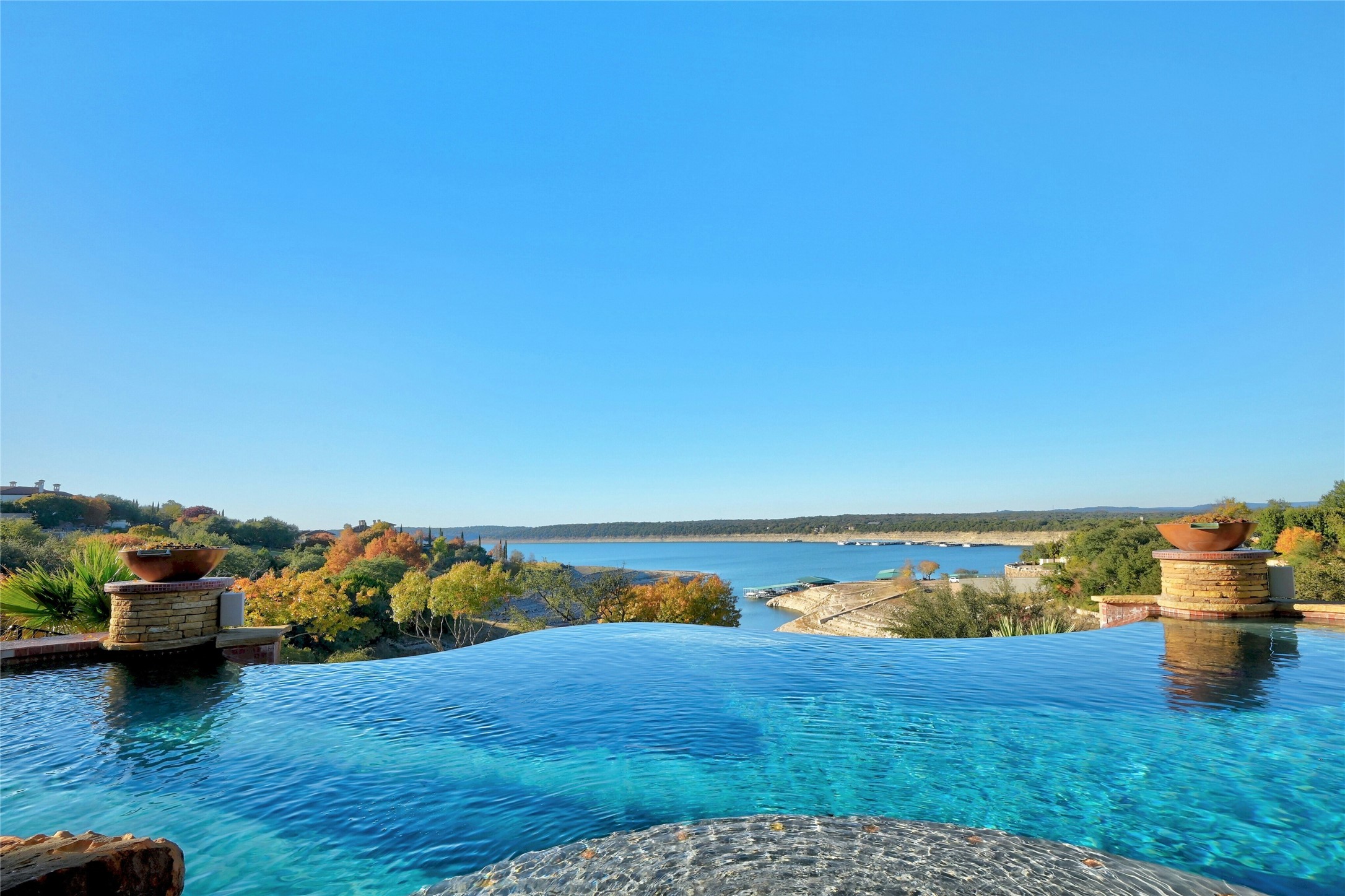 16012 Canard Circle Austin, TX 78734 - Photo 2 of 37 a view of a lake with houses