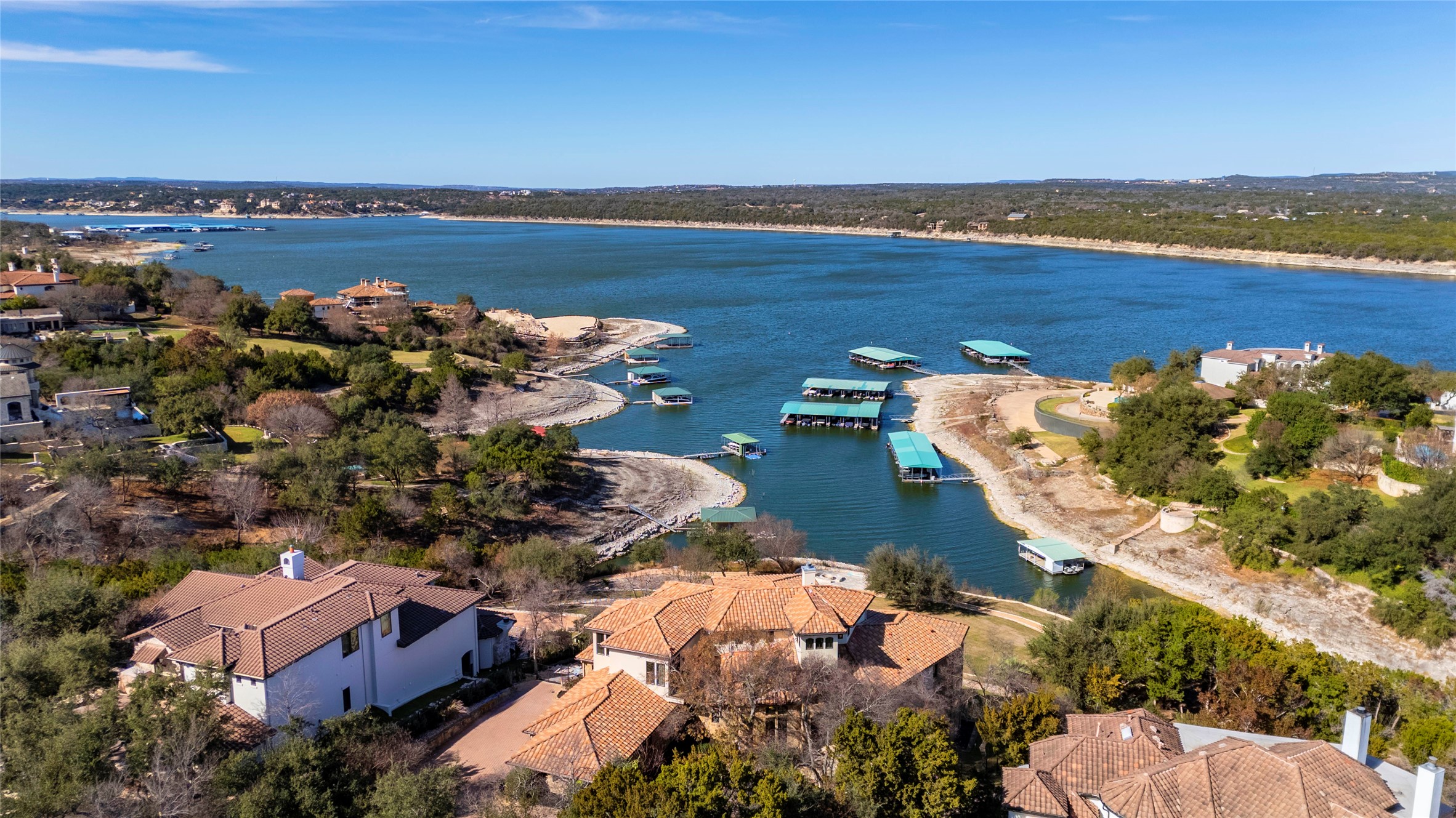 16012 Canard Circle Austin, TX 78734 - Photo 37 of 37 an aerial view of ocean and residential houses with outdoor space