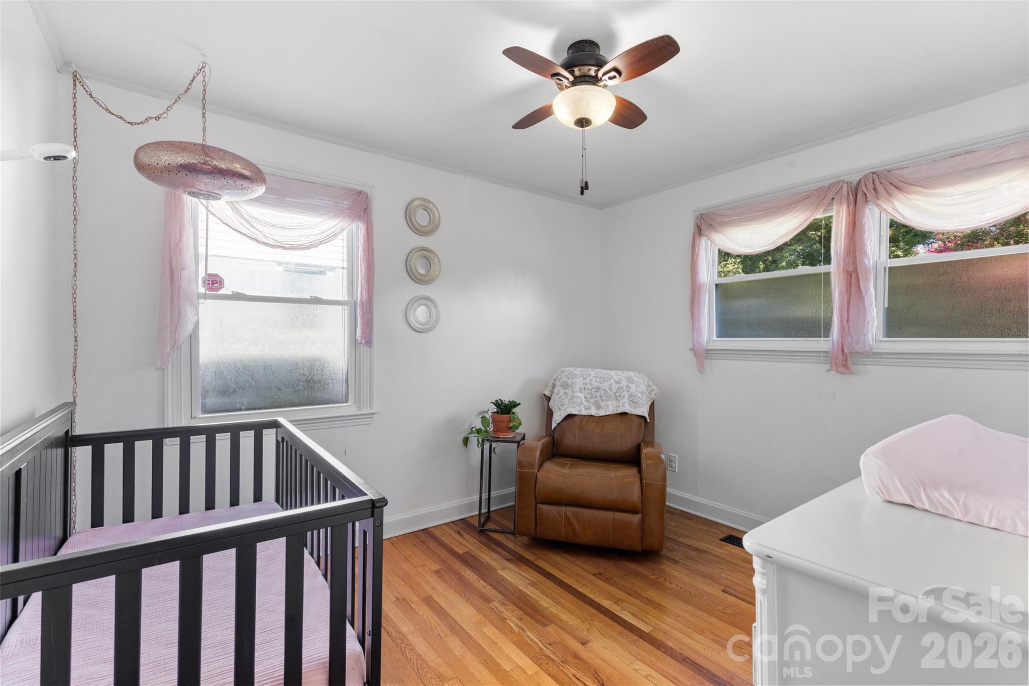 1638 Academy Street Charlotte, NC 28205 - Photo 14 of 30 a bedroom with furniture and a window