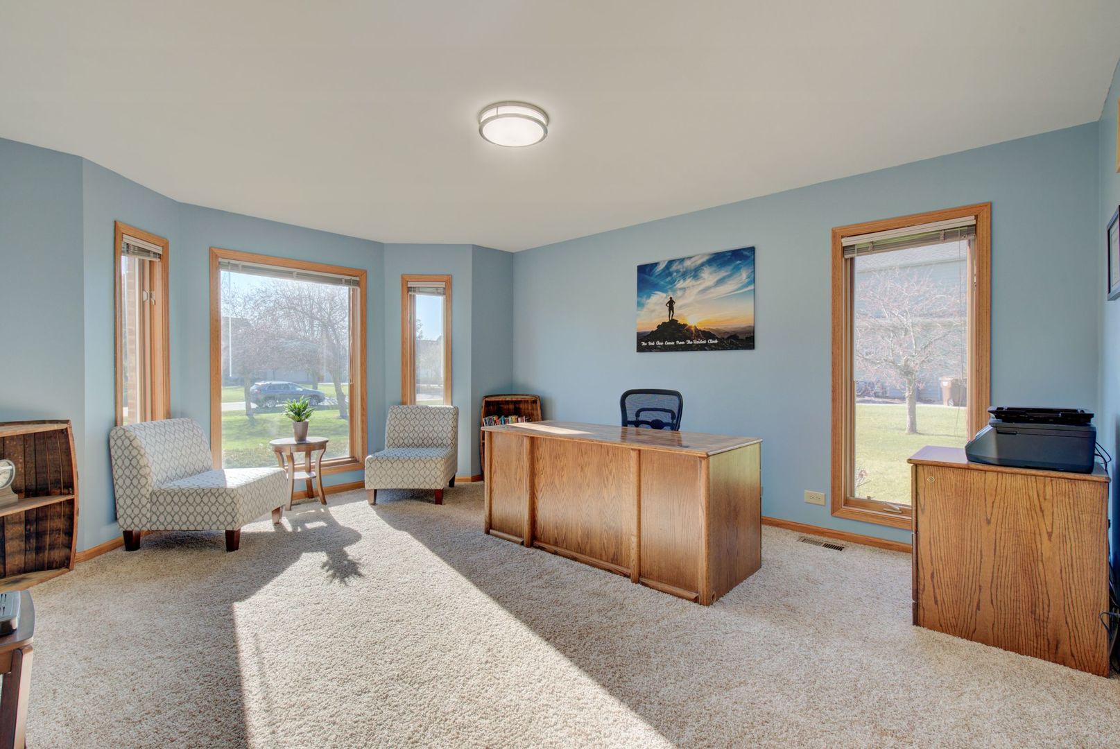 2208 Crystal Circle Crystal Lake, IL 60012 - Photo 23 of 55 a living room with furniture and large windows