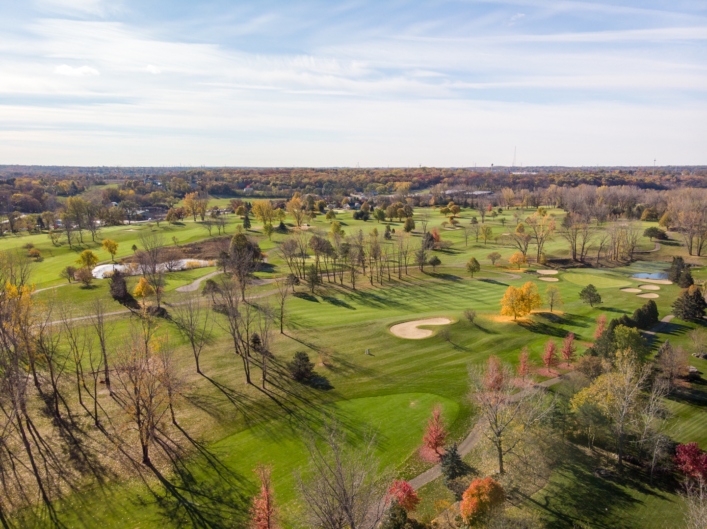 2208 Crystal Circle Crystal Lake, IL 60012 - Photo 53 of 55 an aerial view of residential houses with outdoor space