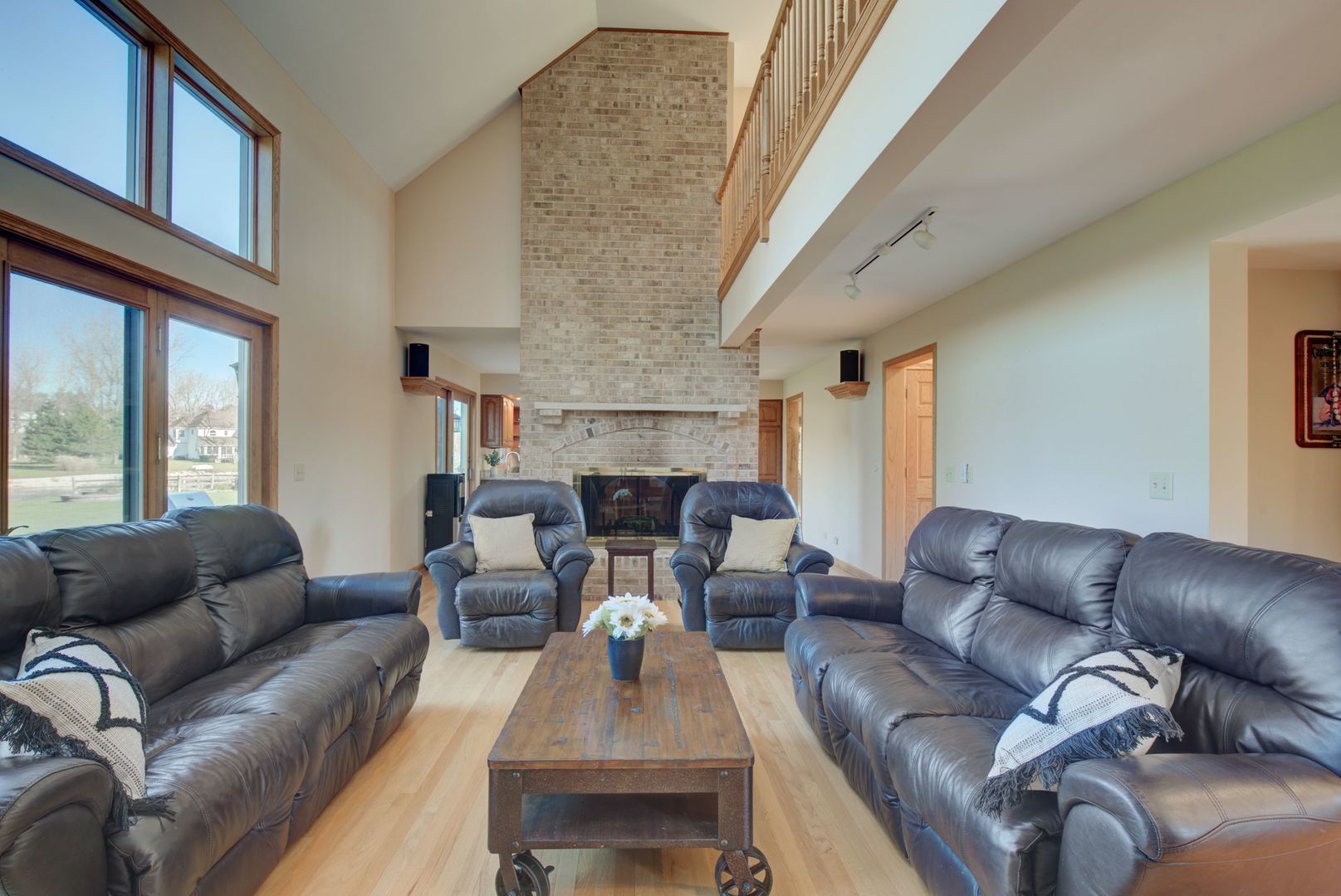 2208 Crystal Circle Crystal Lake, IL 60012 - Photo 7 of 55 a living room with furniture or couch and a large window