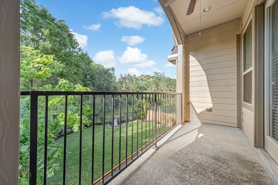 94 Herons Flight Place Spring, TX 77389 - Photo 29 of 33 Master room balcony