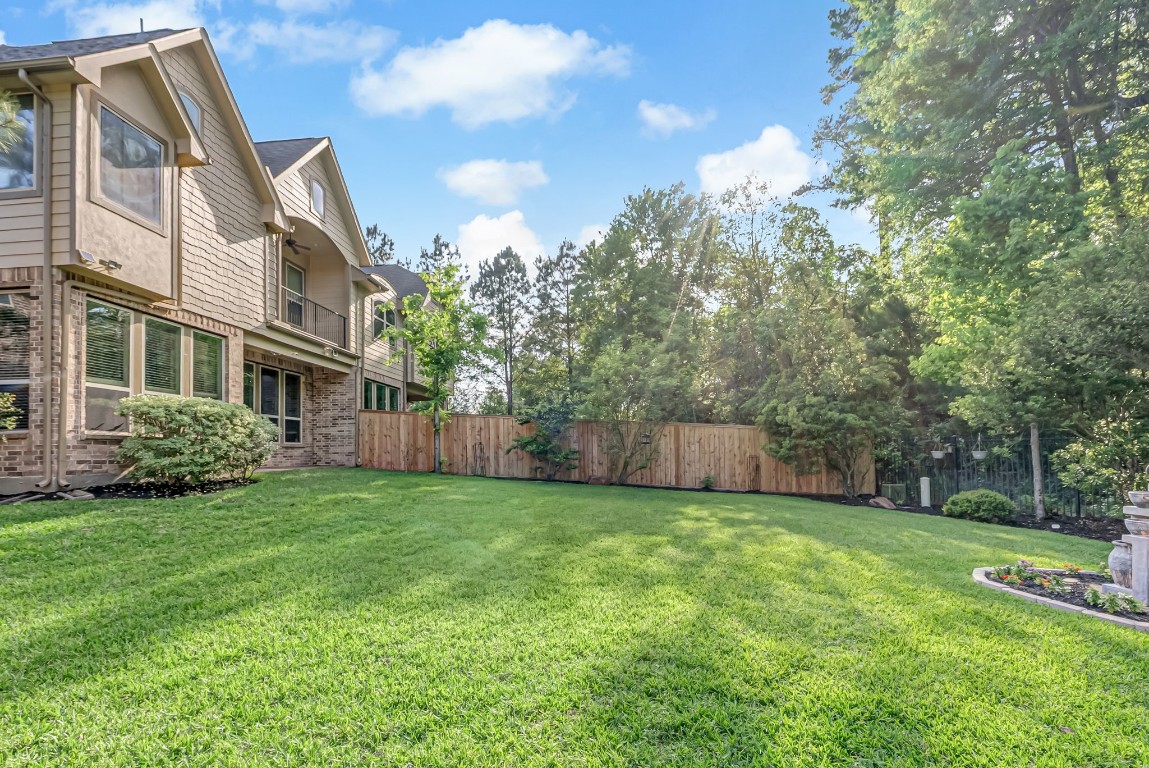 94 Herons Flight Place Spring, TX 77389 - Photo 30 of 33 Back private yard