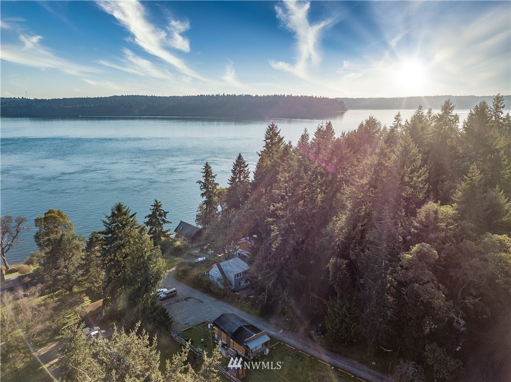13909 Southwest Pohl Road Vashon, WA 98070 - Photo 24 of 24 a view of a lake from a yard