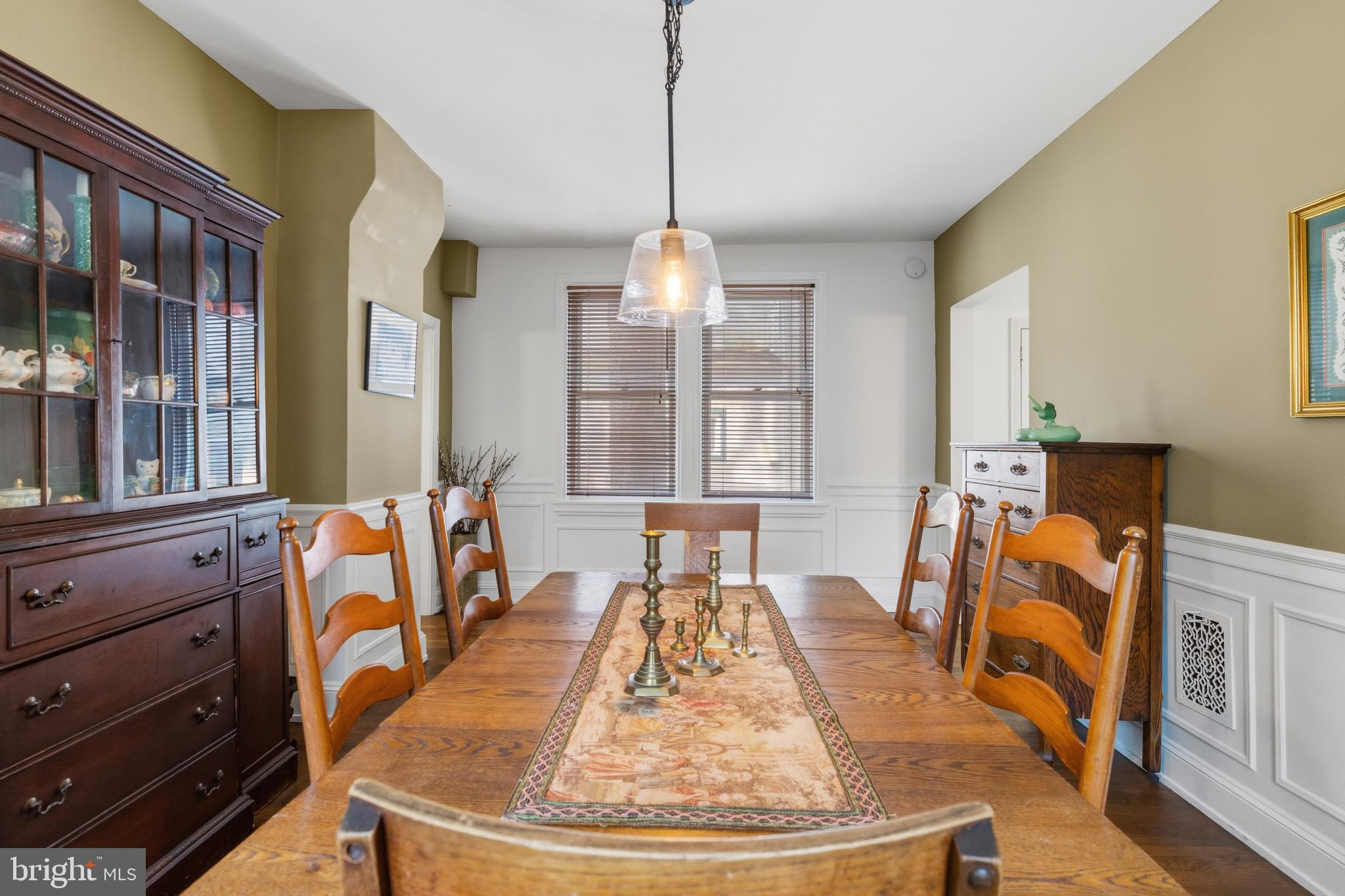 1268 Ashbourne Road Elkins Park, PA 19027 - Photo 10 of 46 a room with furniture and a chandelier