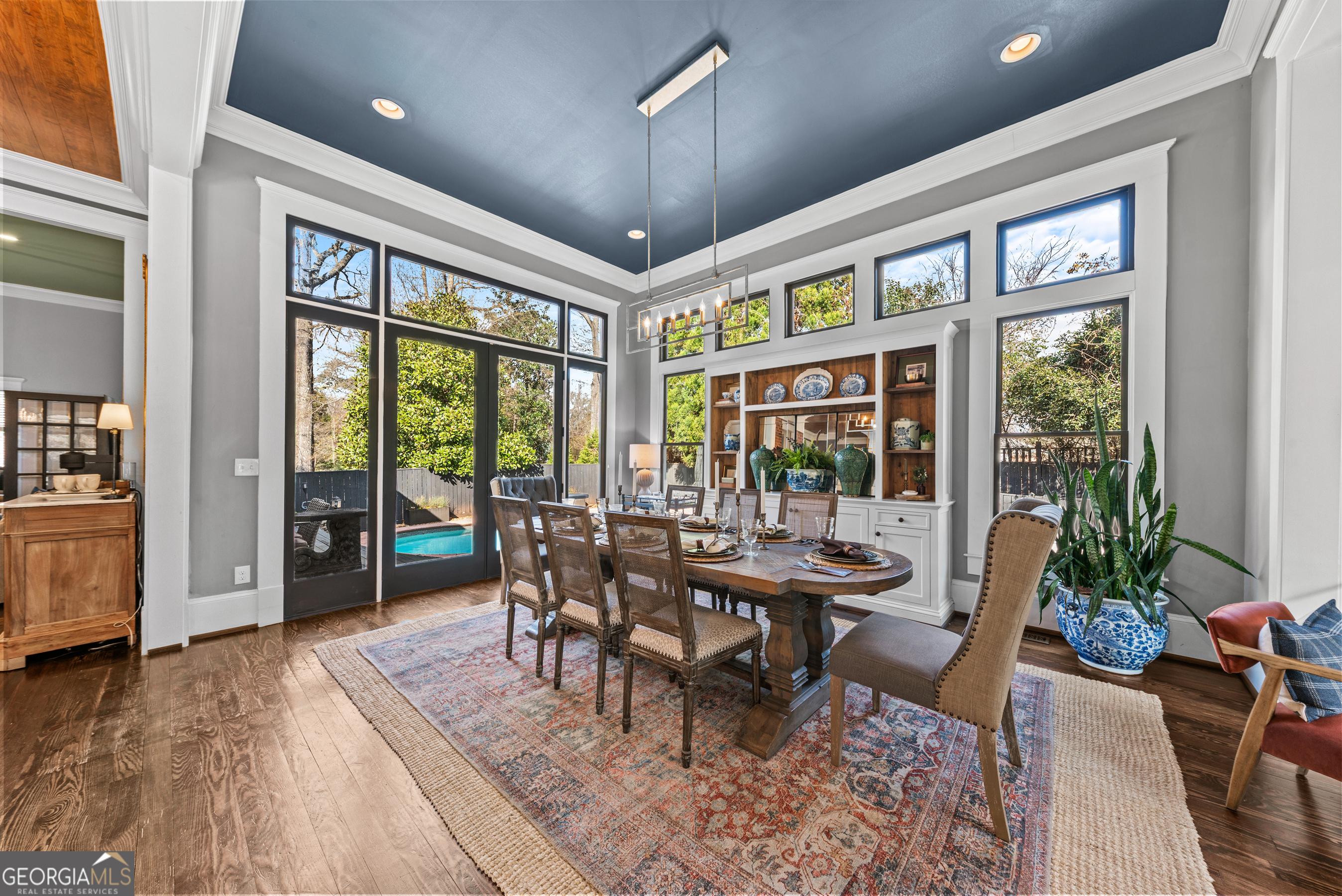 668 North Main Street Madison, GA 30650 - Photo 29 of 88 a view of a dining room with furniture window and outside view