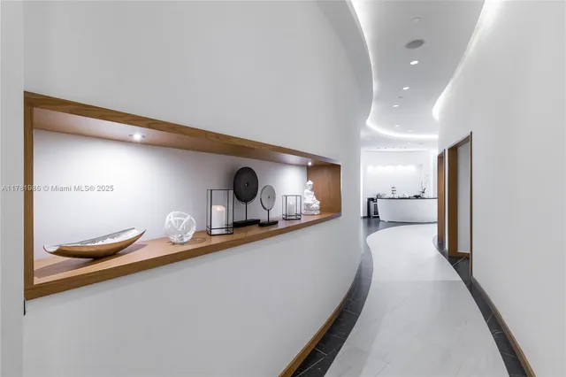 a very nice looking room with a large window