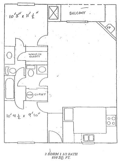 2216 San Gabriel Street, Unit 108 Austin, TX 78705 - Photo 3 of 9 View of layout