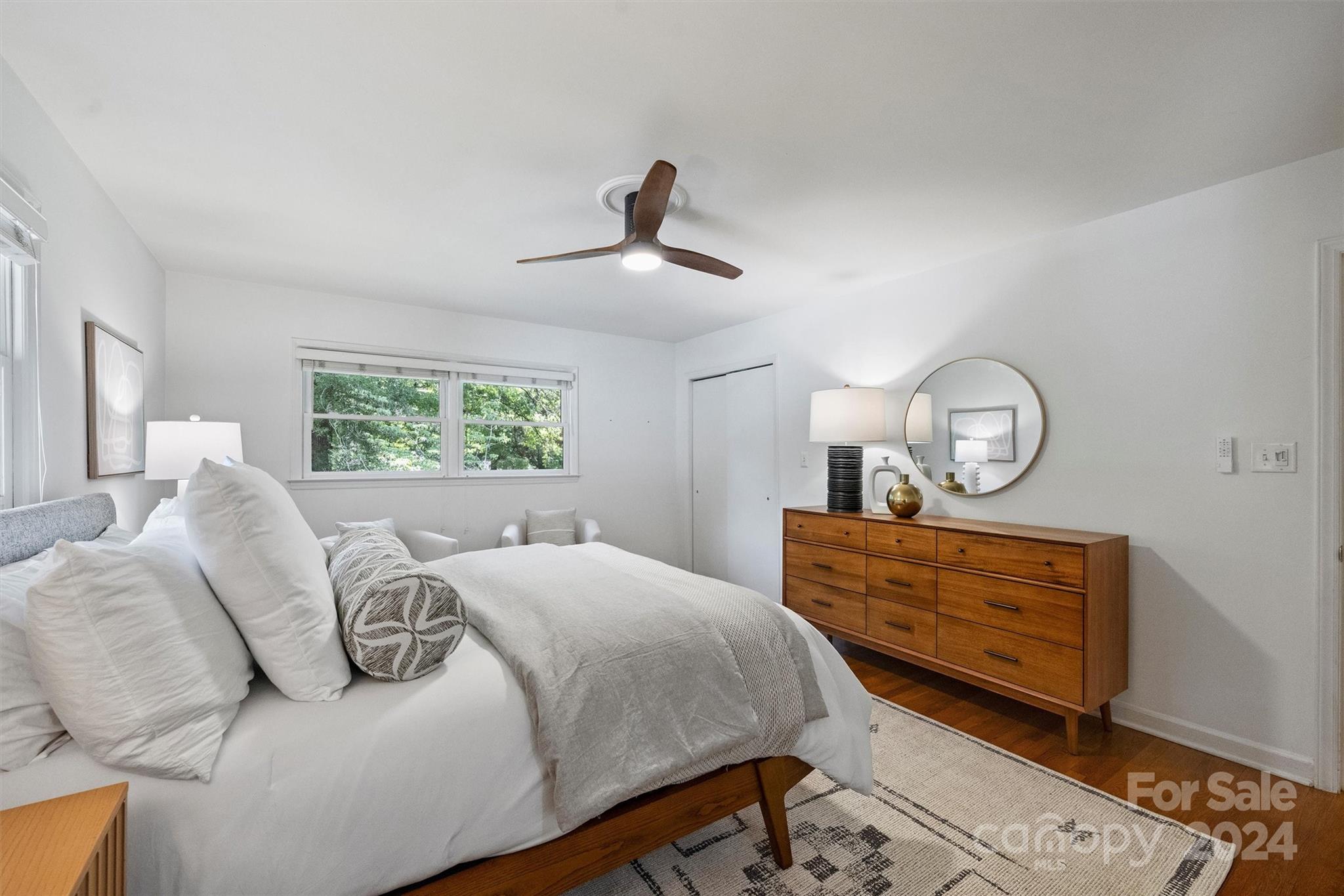6810 Folger Drive Charlotte, NC 28270 - Photo 27 of 47 a bed room with a bed and a closet