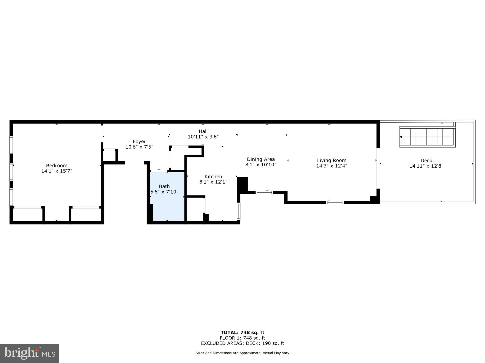 948 Brooks Lane Baltimore, MD 21217 - Photo 24 of 24 Floor Plan - Level 3