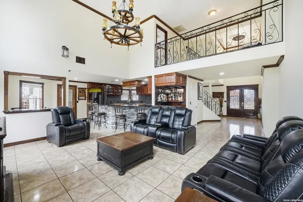 a kitchen with a sink cabinets and window