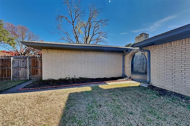 a view of outdoor space and yard