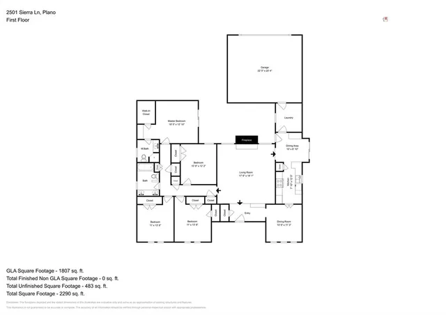 a picture of a floor plan