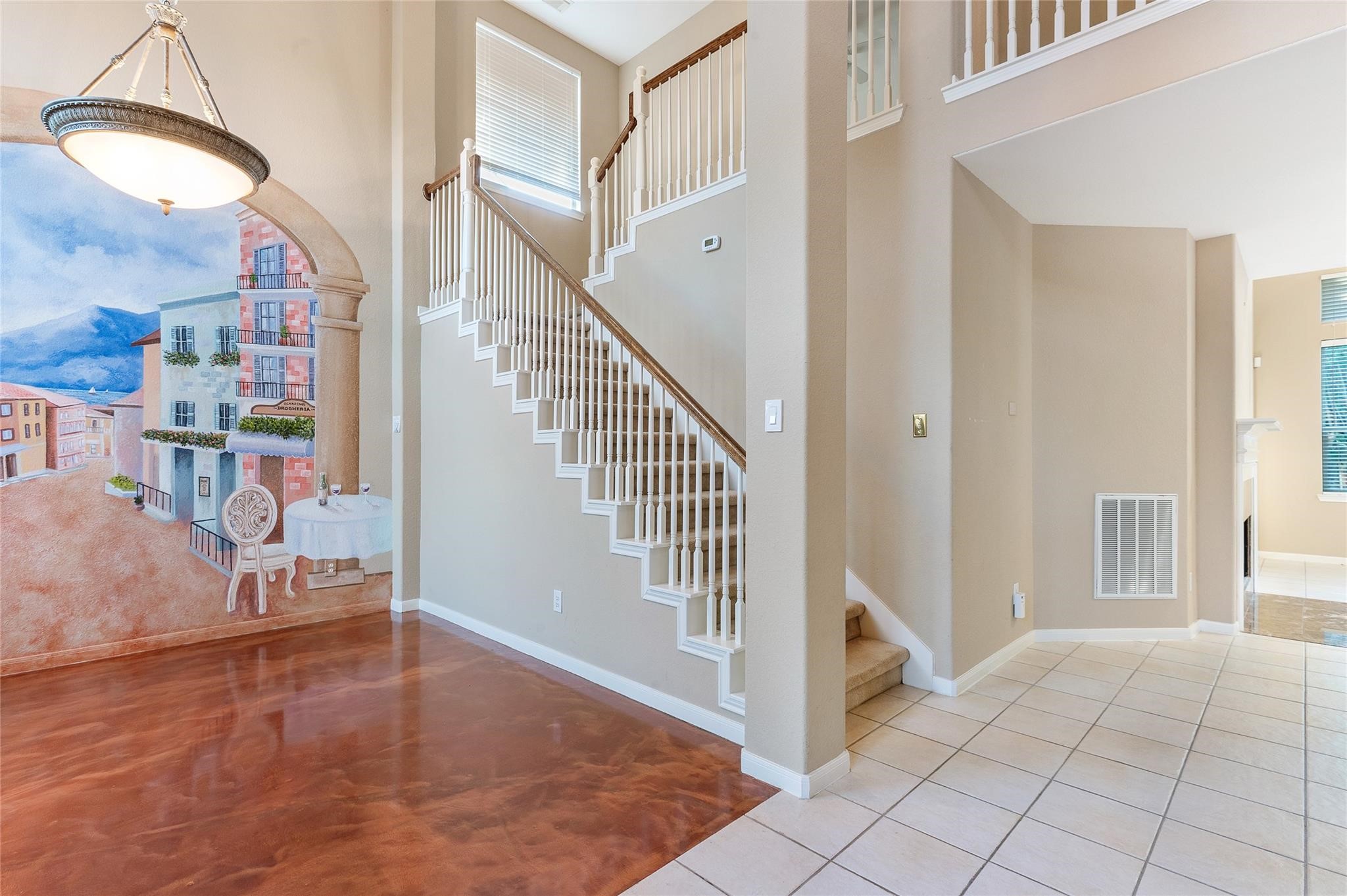 4302 Country Oaks Court Spring, TX 77388 - Photo 3 of 25 a view of an entryway with wooden floor