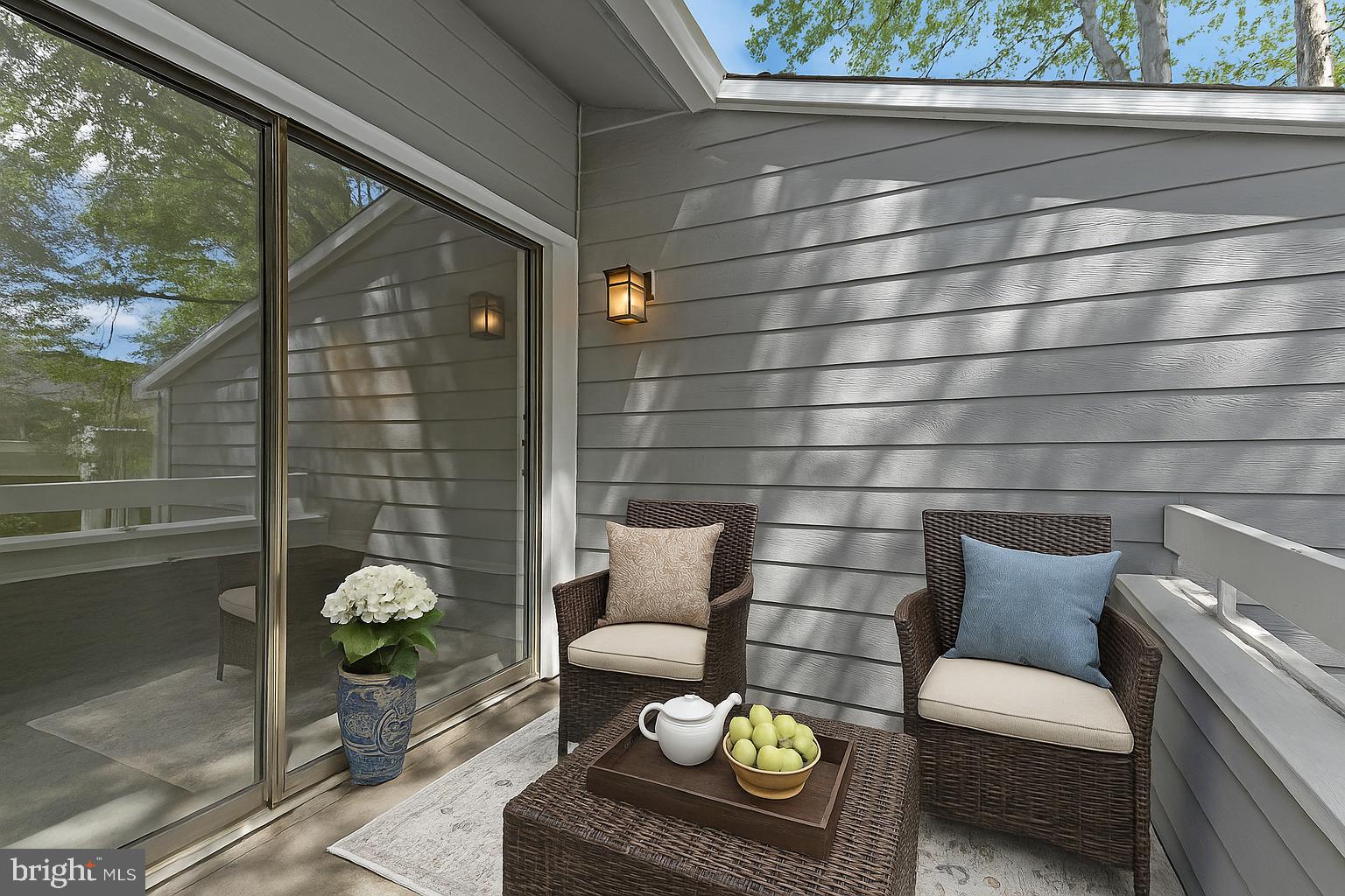 1964 Villaridge Drive Reston, VA 20191 - Photo 26 of 27 a view of a porch with furniture