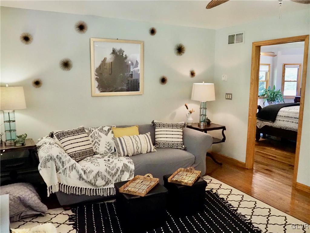 677 Sandt Road Wind Gap, PA 18091 - Photo 12 of 49 Family room with view of the Master Bedroom entran