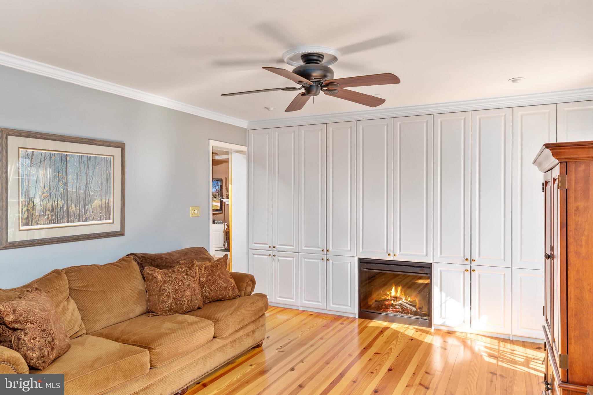19821 Foggy Bottom Road Bluemont, VA 20135 - Photo 11 of 63 PARLOR (OR OFFICE) WITH ELECTRIC FIREPLACE