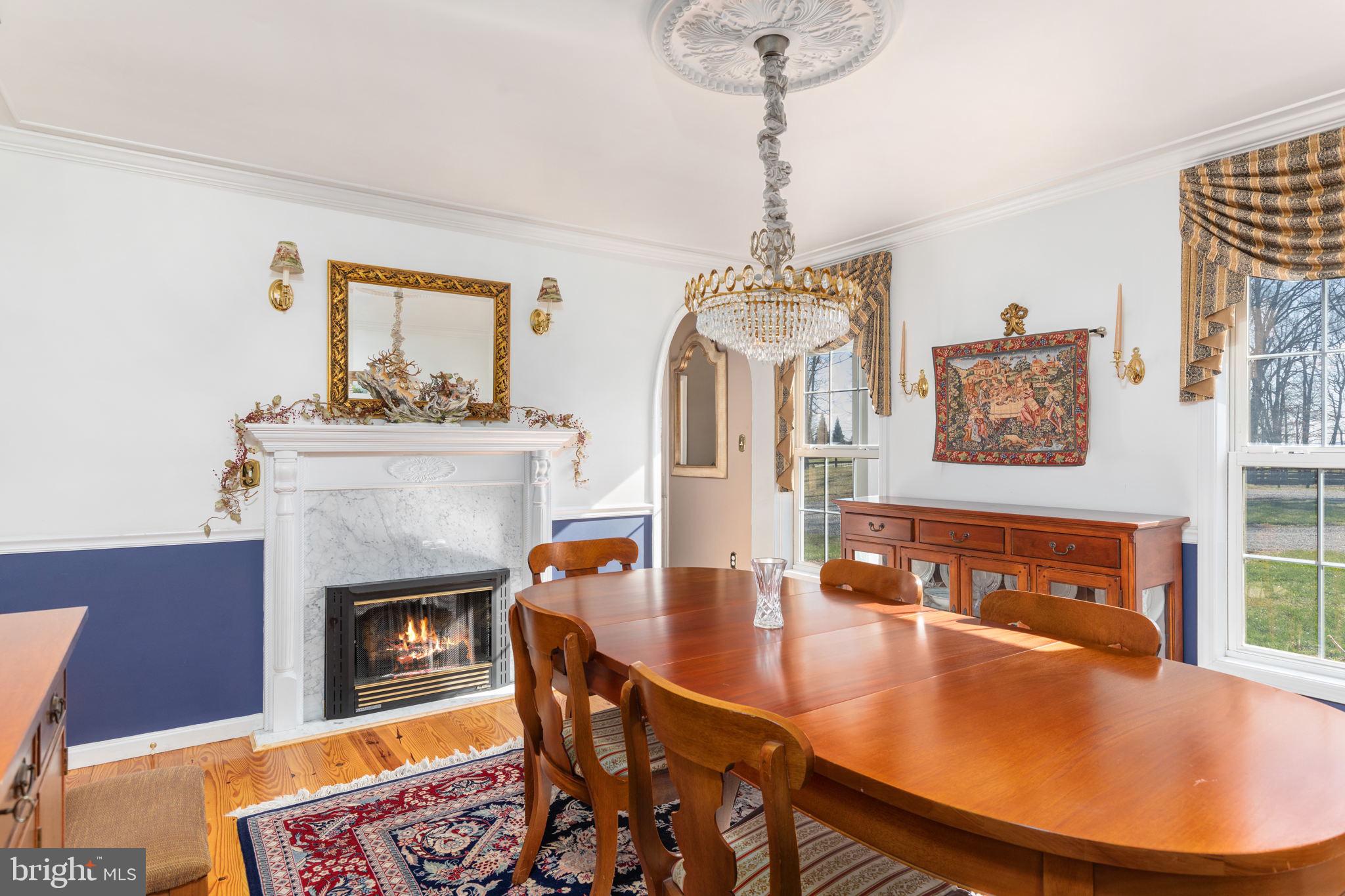 19821 Foggy Bottom Road Bluemont, VA 20135 - Photo 4 of 63 FORMAL DINING WITH GAS FIREPLACE