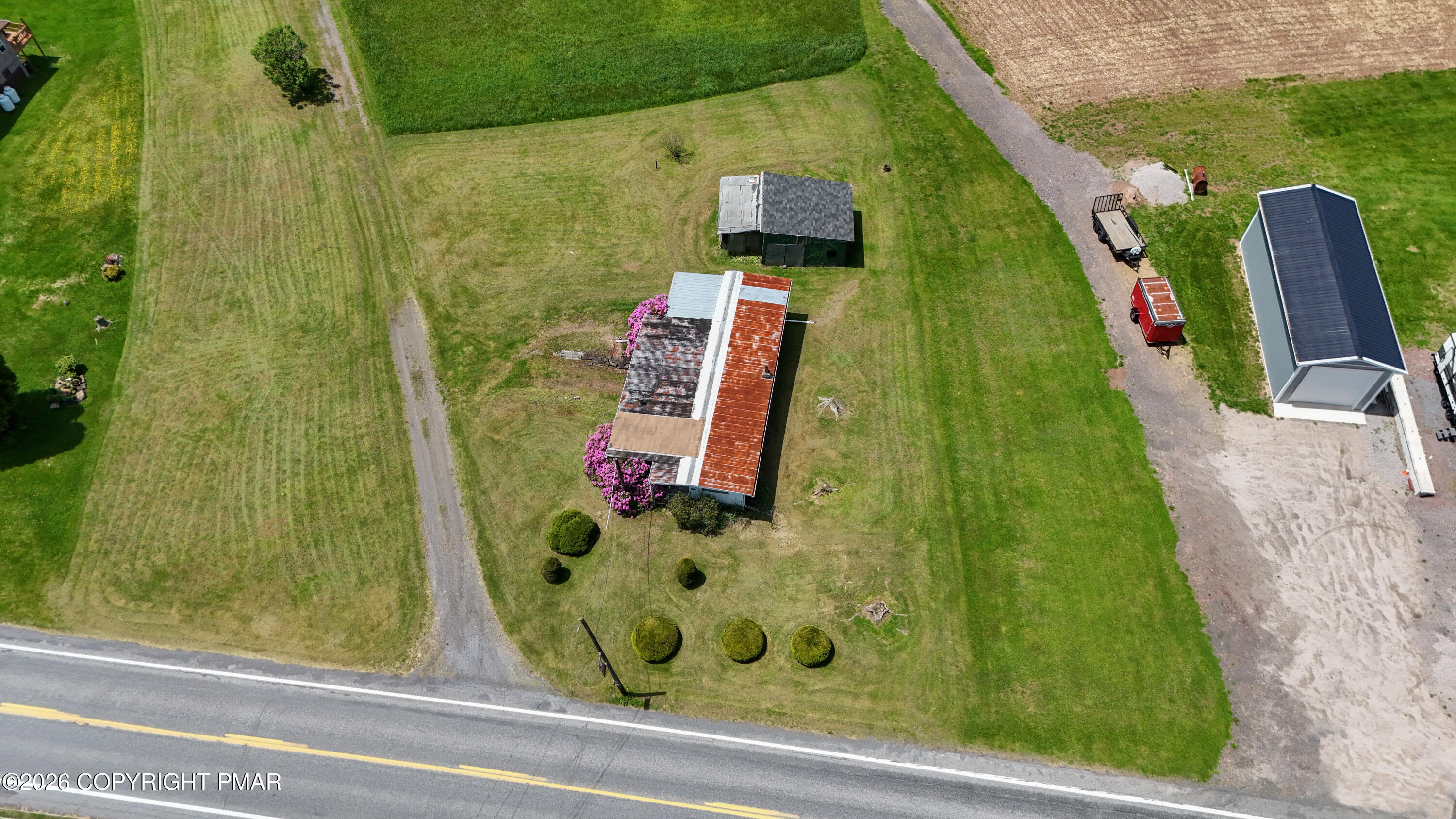 3551 Quakake Road Weatherly, PA 18255 - Photo 5 of 8 swimming pool view with a outdoor seating space