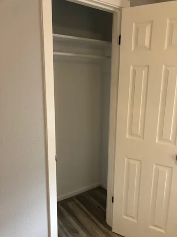 a view of front door