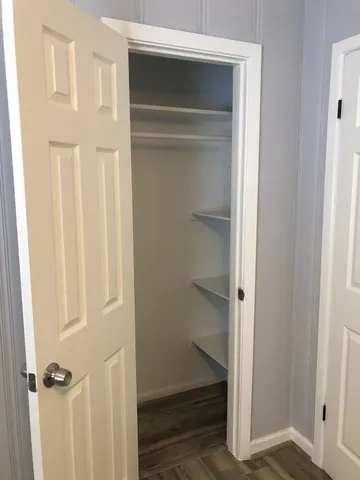 a view of walk in closet