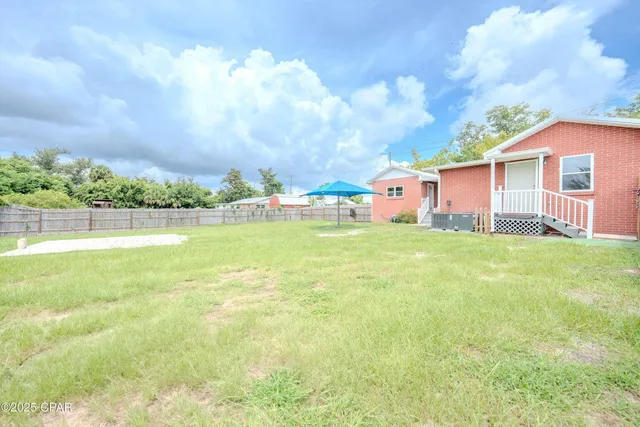 a view of a door and chair