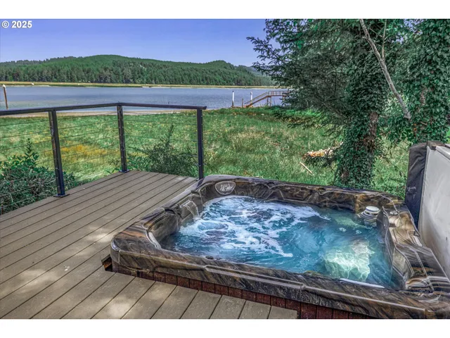 a wooden bench sitting in the middle of a park