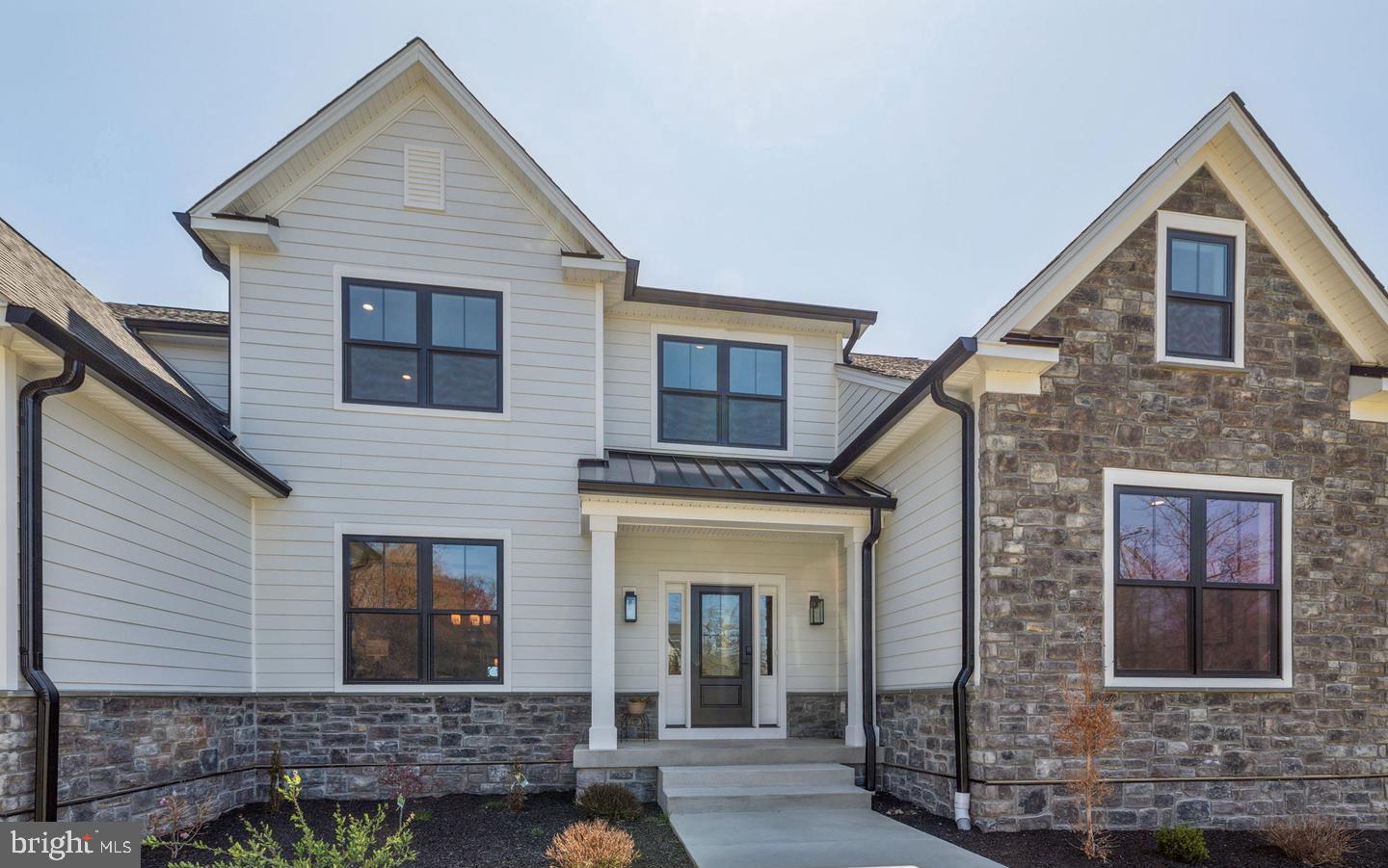 688 Cathcart Road Blue Bell, PA 19422 - Photo 81 of 81 Hardi board siding with stone exterior