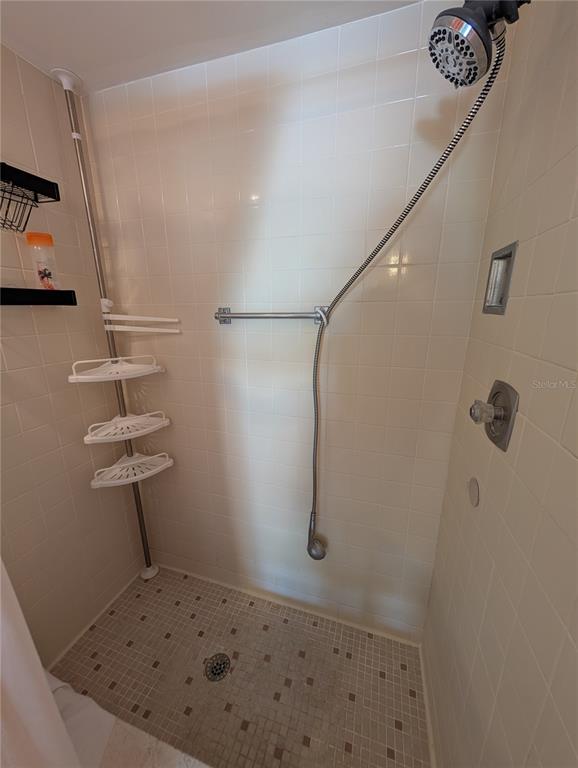 8161 Braddock Circle, Unit 1 Port Richey, FL 34668 - Photo 14 of 27 a bathroom with a shower