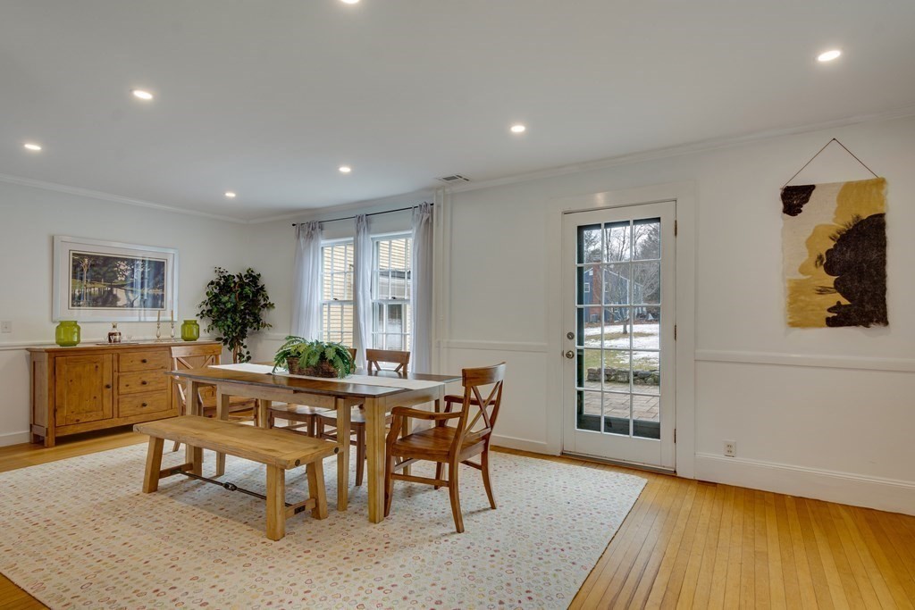 38 Lincoln Road Lincoln, MA 01773 - Photo 3 of 38 a view of a dining room with furniture and wooden floor