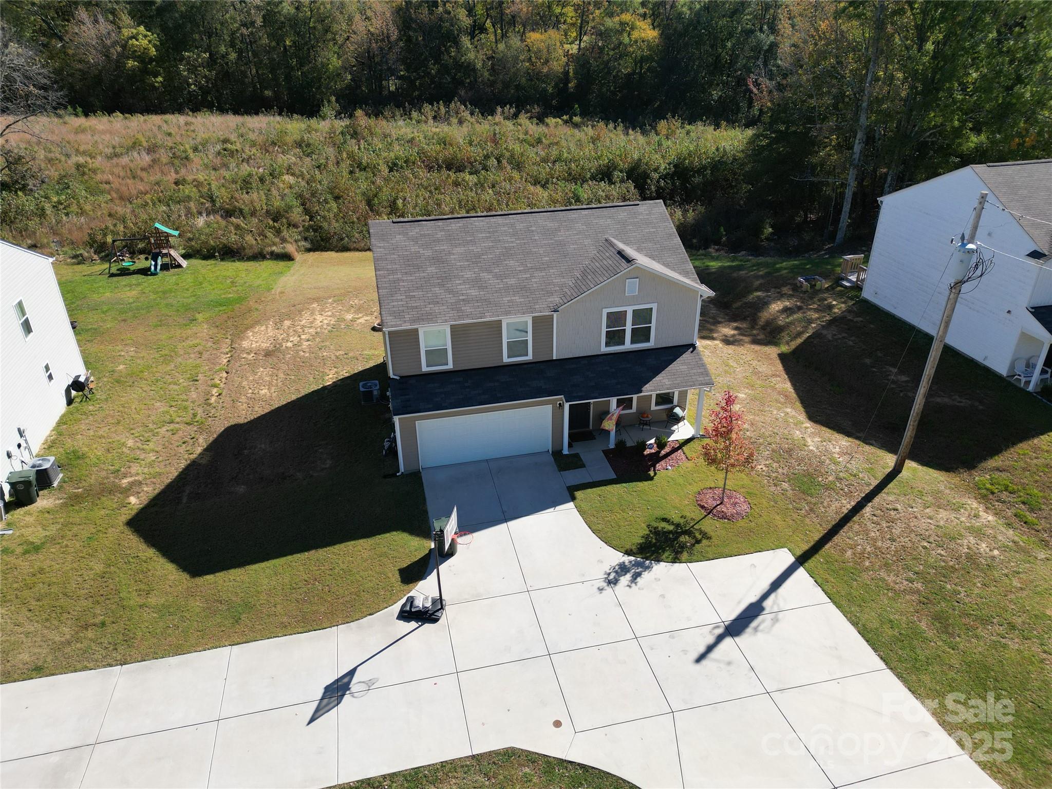 327 J C Dellinger Road Cherryville, NC 28021 - Photo 28 of 30 a view of a backyard with sitting area