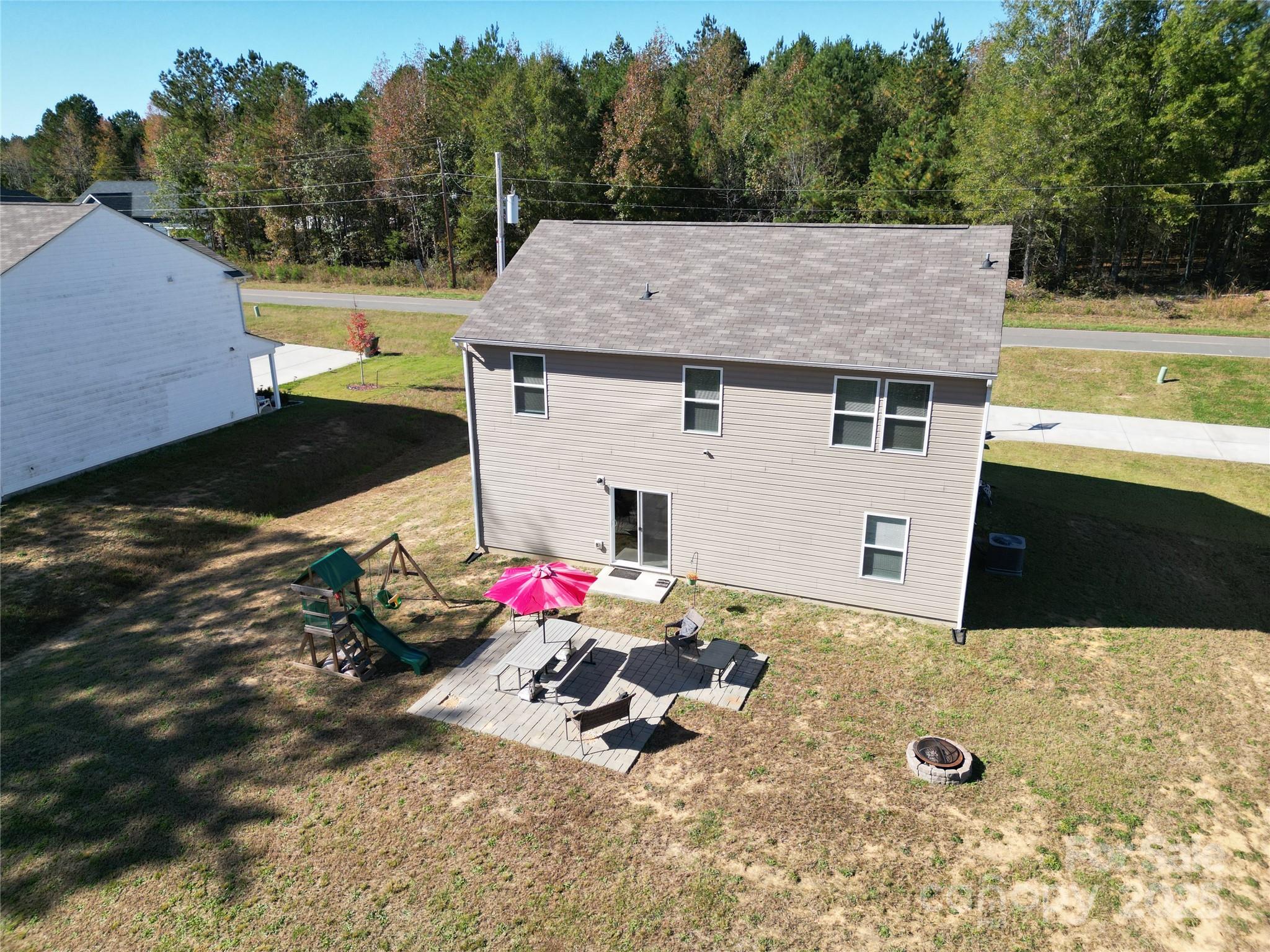 327 J C Dellinger Road Cherryville, NC 28021 - Photo 29 of 30 a view of a house with backyard