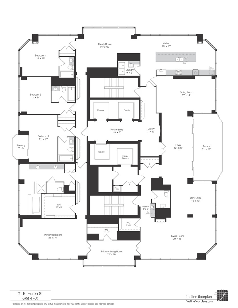 21 East Huron Street, Unit 4701 Chicago, IL 60611 - Photo 36 of 36