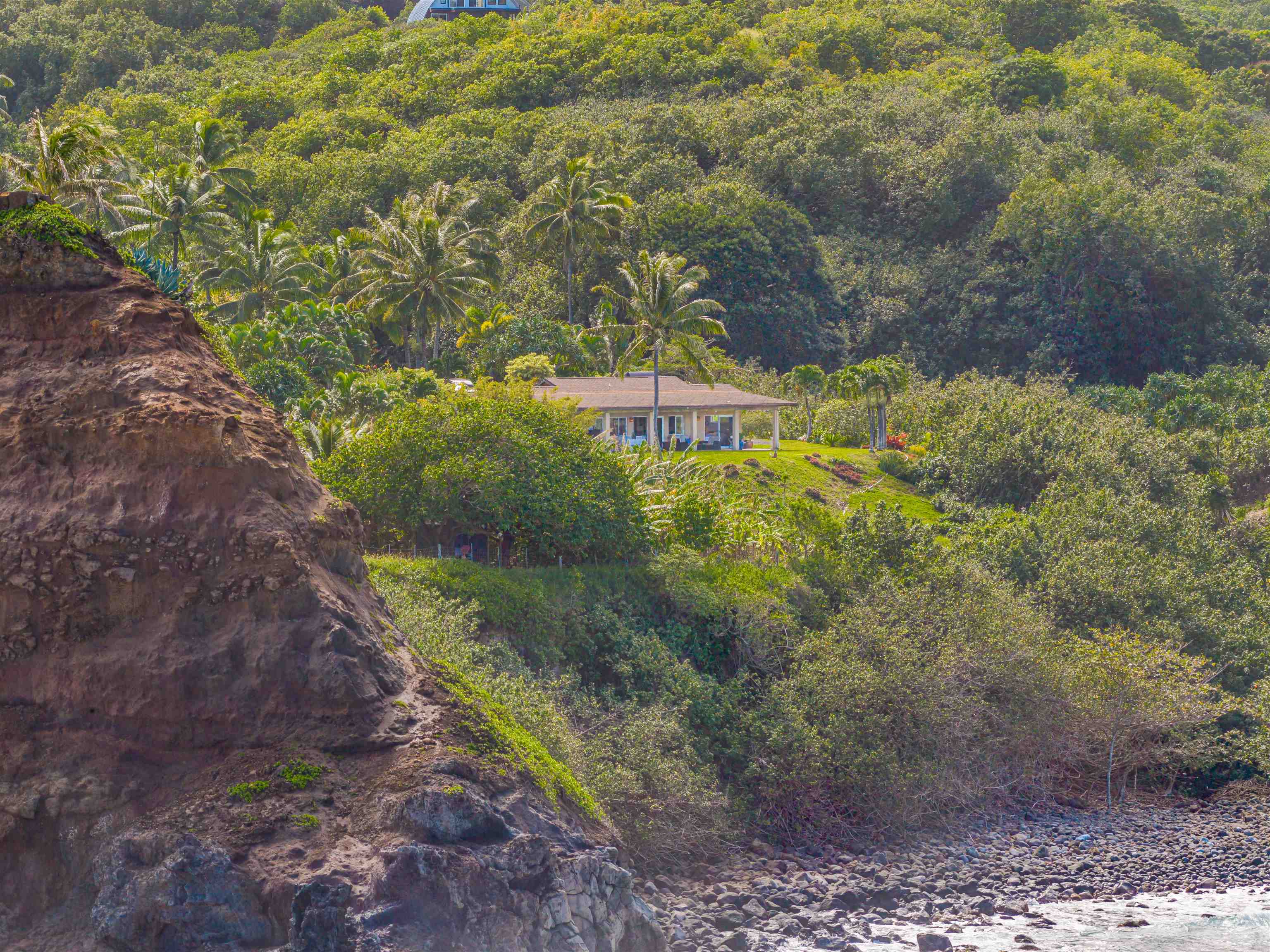 1004 North Honokala Road, Unit B Haiku, HI 96708 - Photo 39 of 48 a view of a back yard of the house