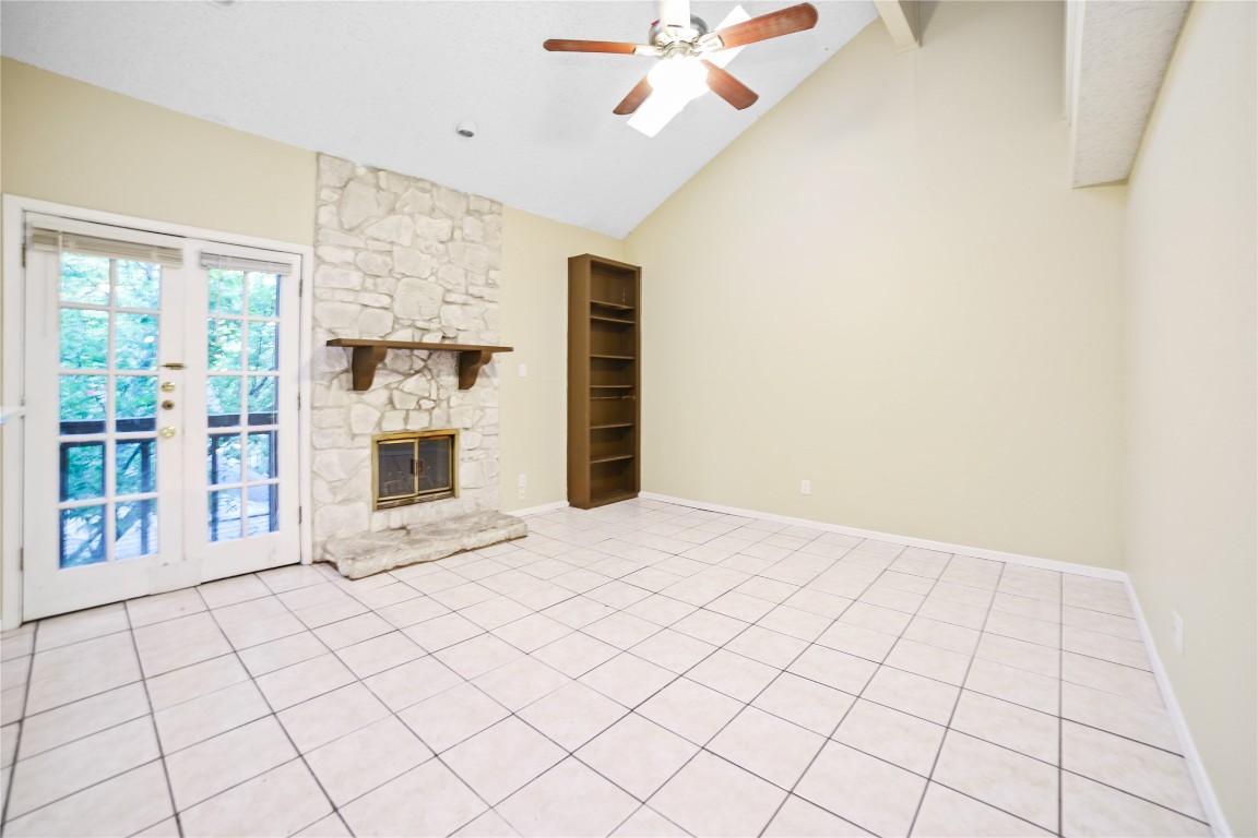 3506 Speedway, Unit 301 Austin, TX 78705 - Photo 1 of 10 a view of an empty room with a fireplace